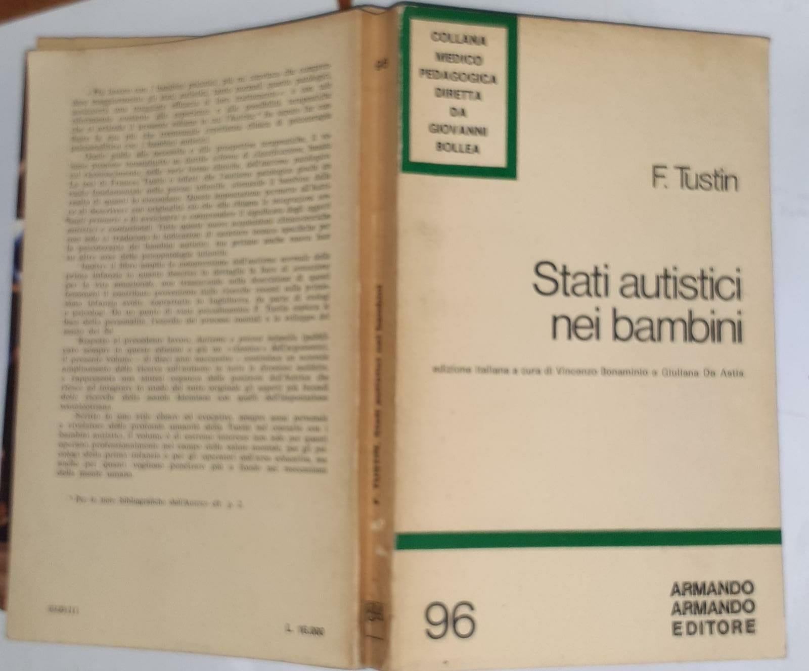 Stati autistici nei bambini - copertina