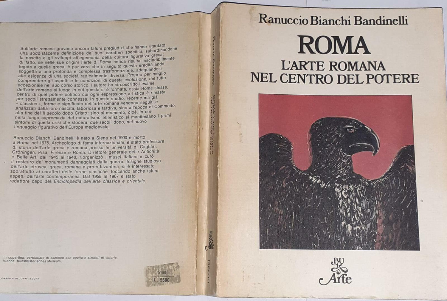Roma. L'arte romana del centro del potere - copertina