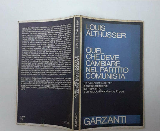 Quel che deve cambiare nel partito comunista - copertina