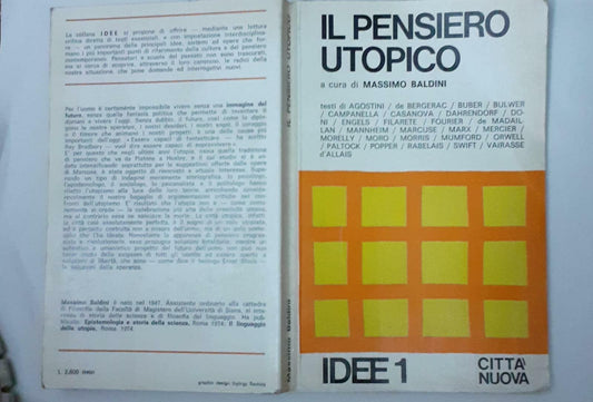 Il pensiero utopico - copertina