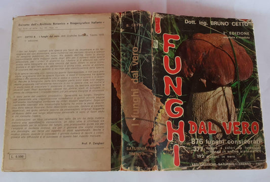 I funghi dal vero - copertina