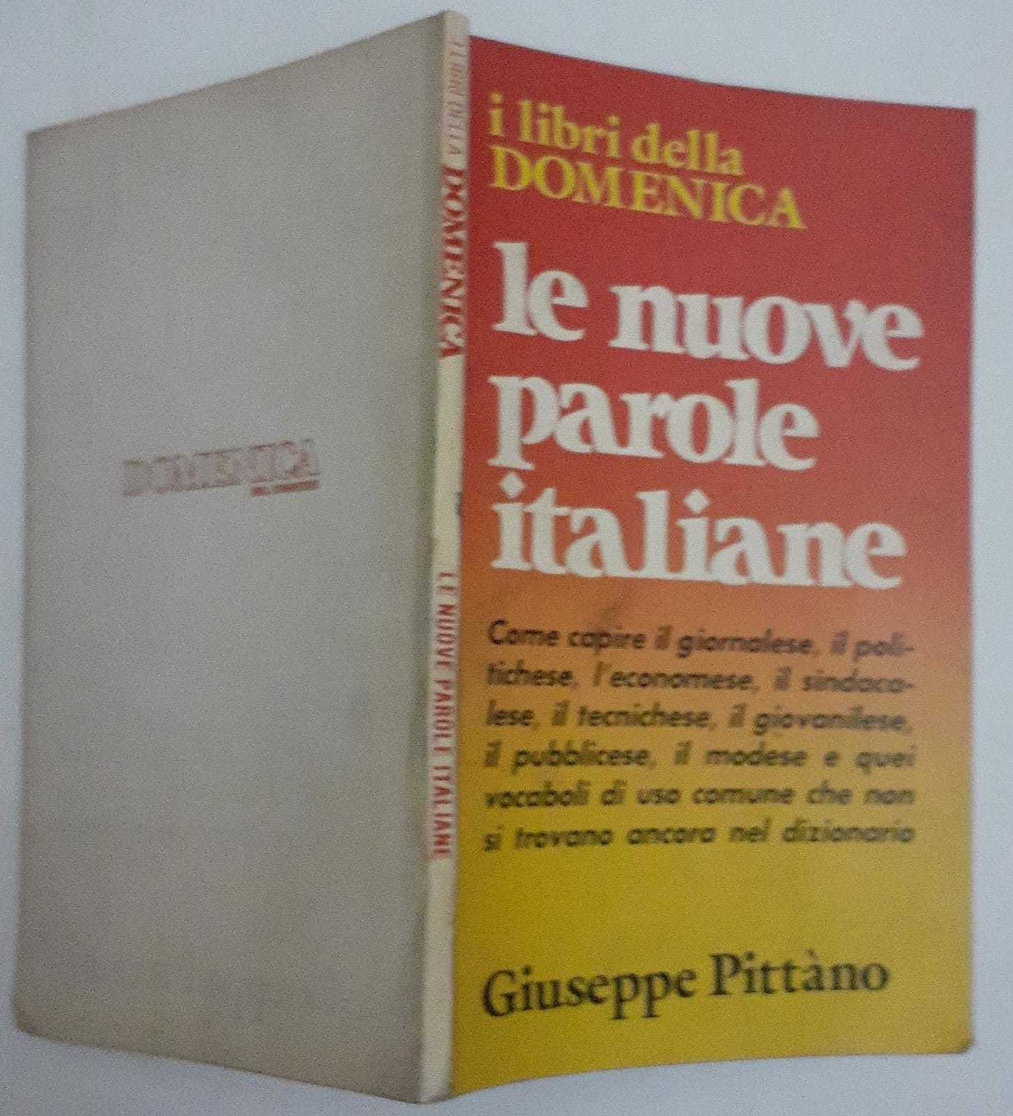 Le nuove parole italiane - copertina
