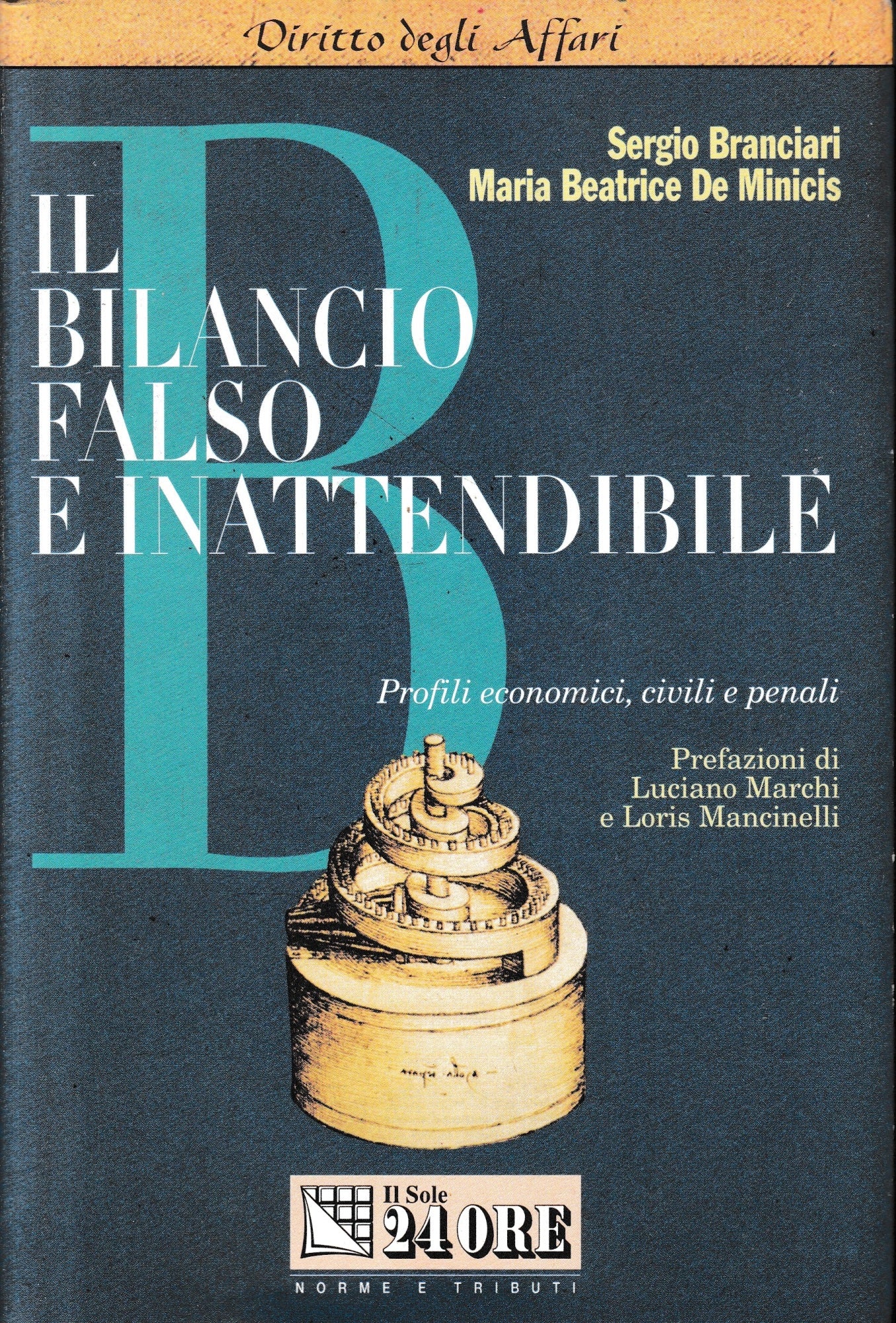 Il bilancio falso e inattendibile - copertina