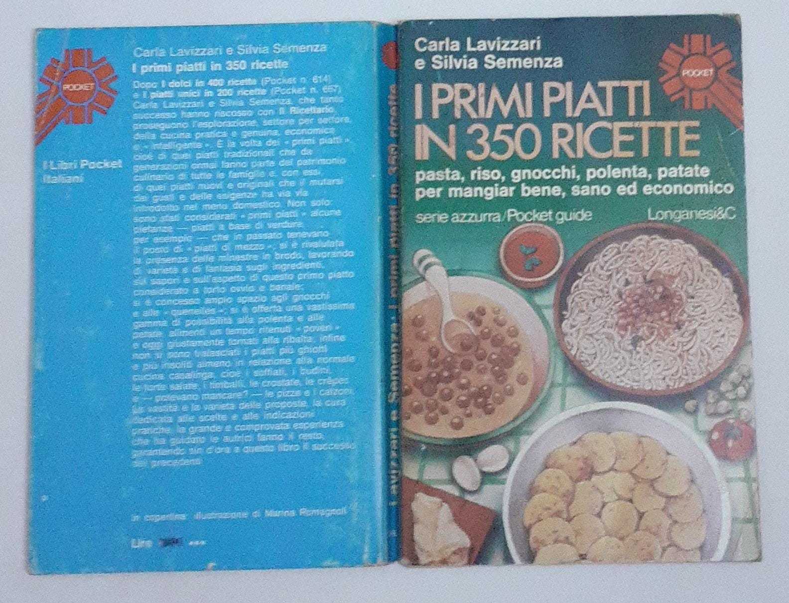 I primi piatti in 350 ricette - copertina