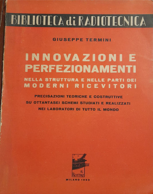 Innovazioni e perfezionamenti nella struttura e nelle parti dei moderni ricevitori - copertina