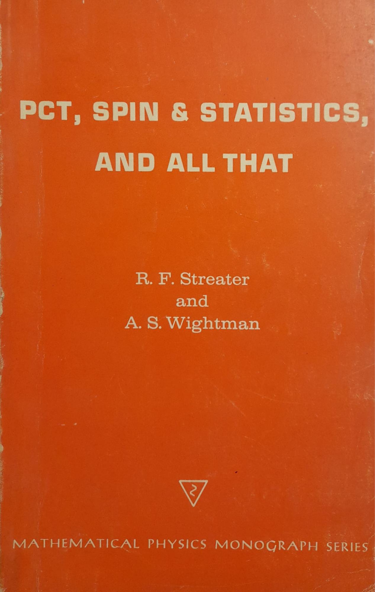 PCT, spin & statistics, and all that - copertina
