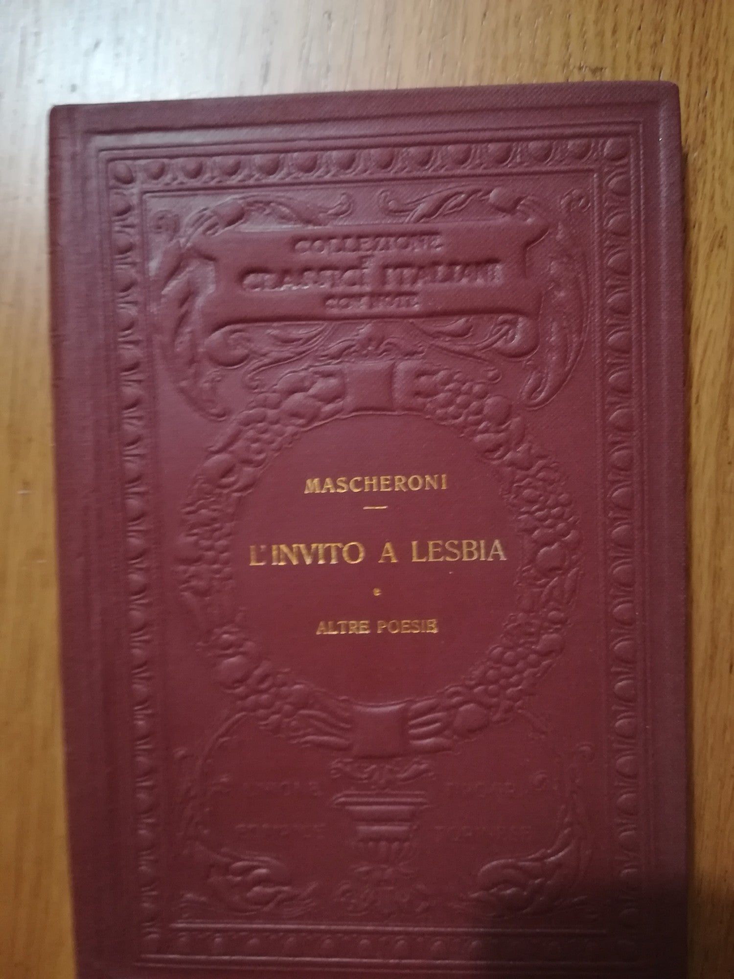 L'invito a Lesbia e altre poesie - copertina