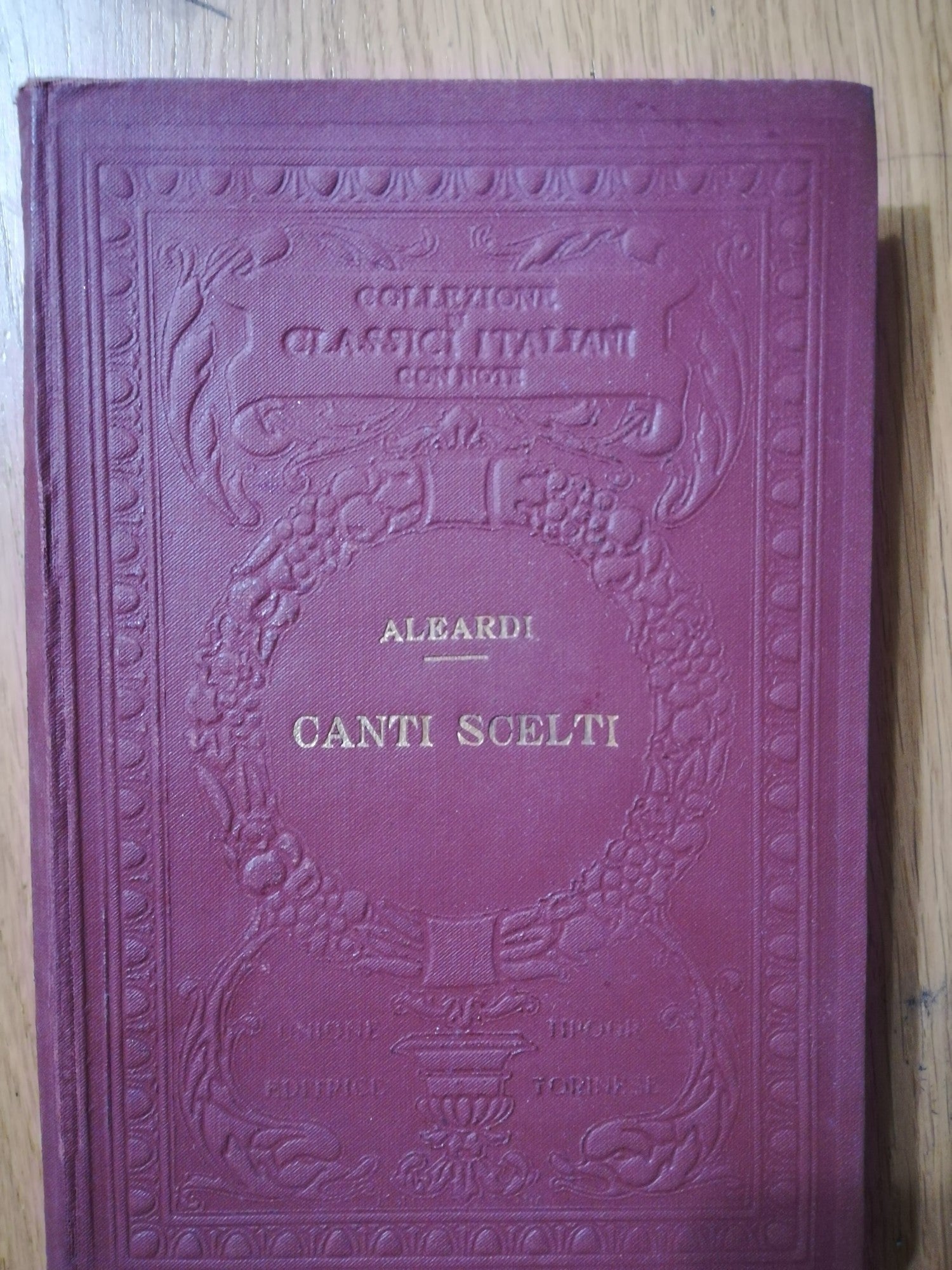 Canti scelti - copertina