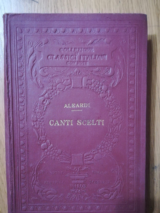 Canti scelti - copertina