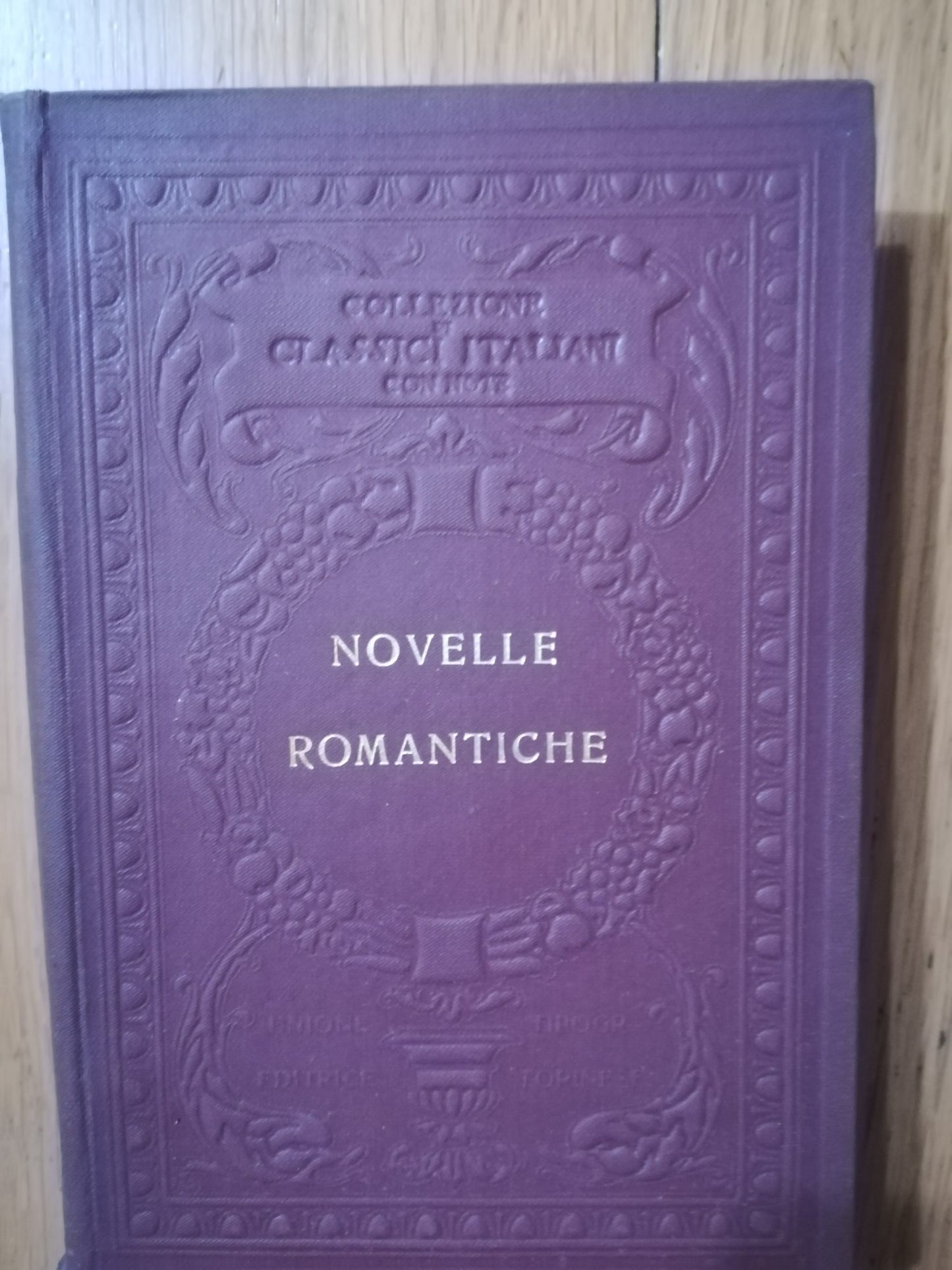 Novelle romantiche - copertina