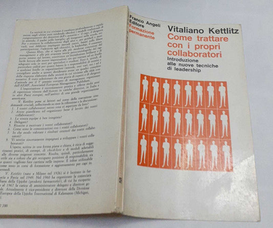Come trattare con i propri collaboratori - copertina