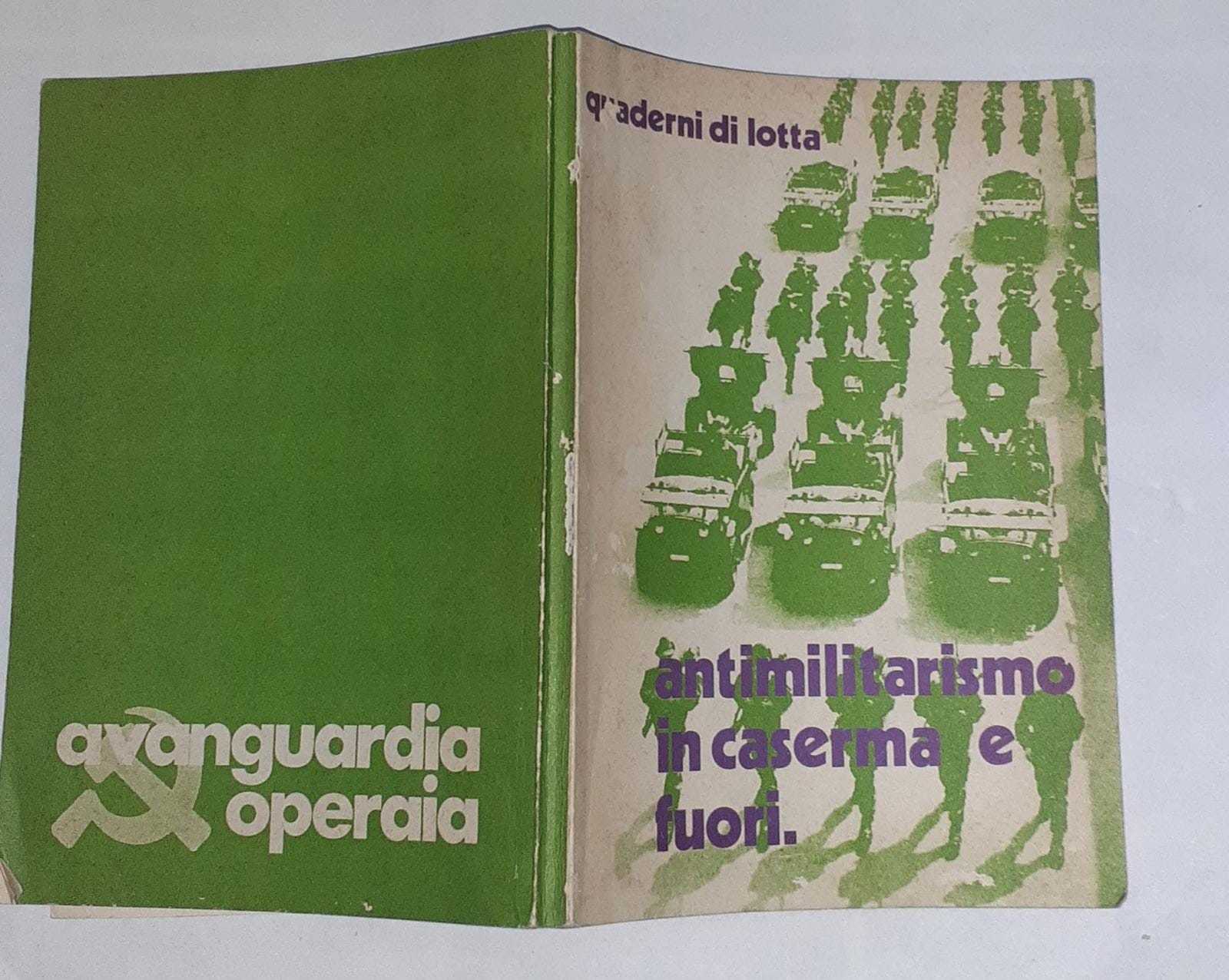 Antimilitarisimo in caserma e fuori - copertina
