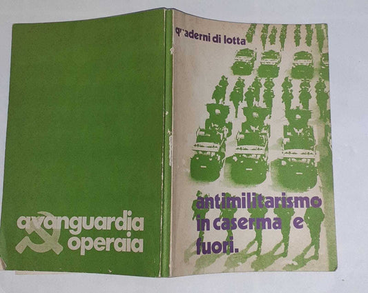 Antimilitarisimo in caserma e fuori - copertina