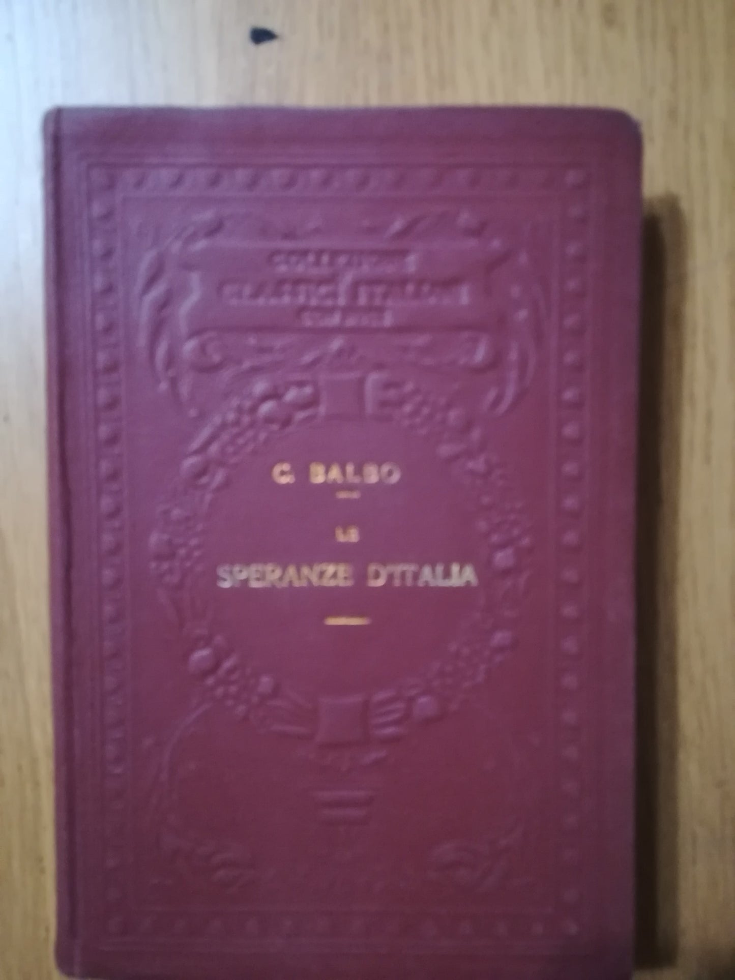 Le speranze d'Italia - copertina