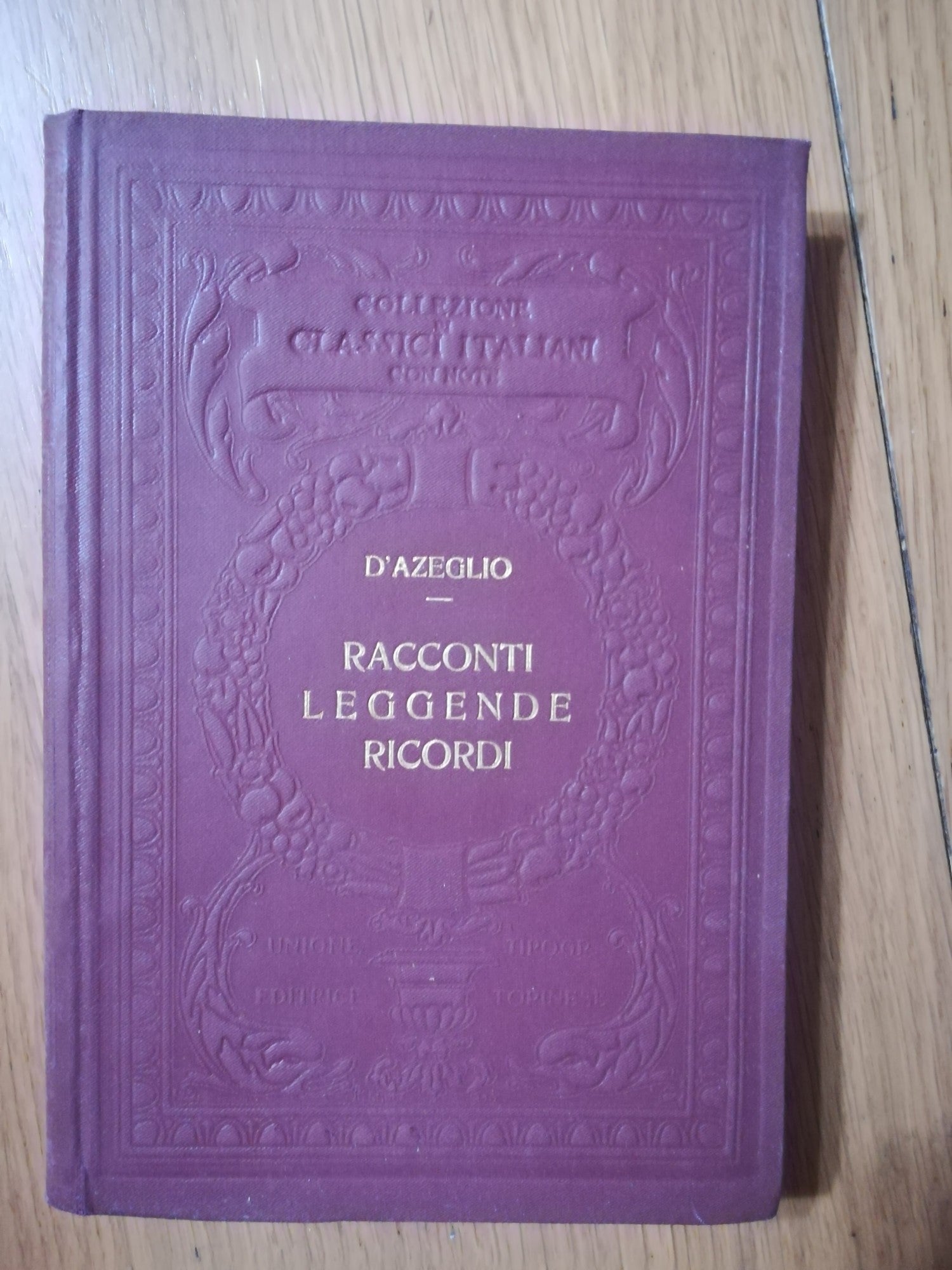 Racconti Leggende Ricordi - copertina