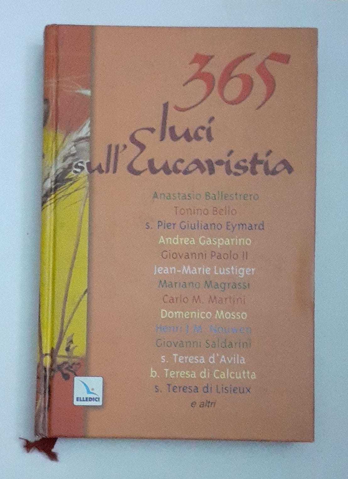 365 luci sull'Eucaristia - copertina