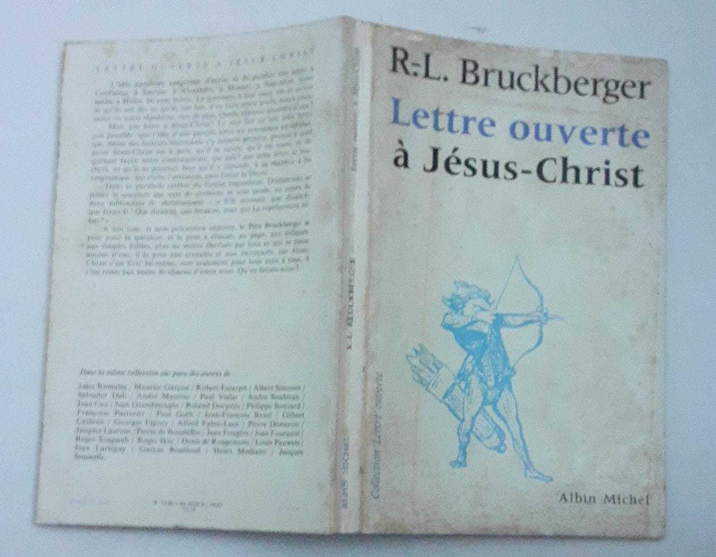 Lettre ouverte à Jésus-Christ - copertina