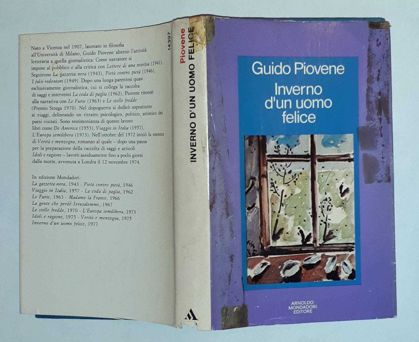 Inverno d'un uomo felice - copertina