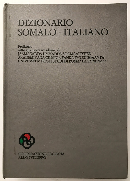 Dizionario somalo-italiano - copertina