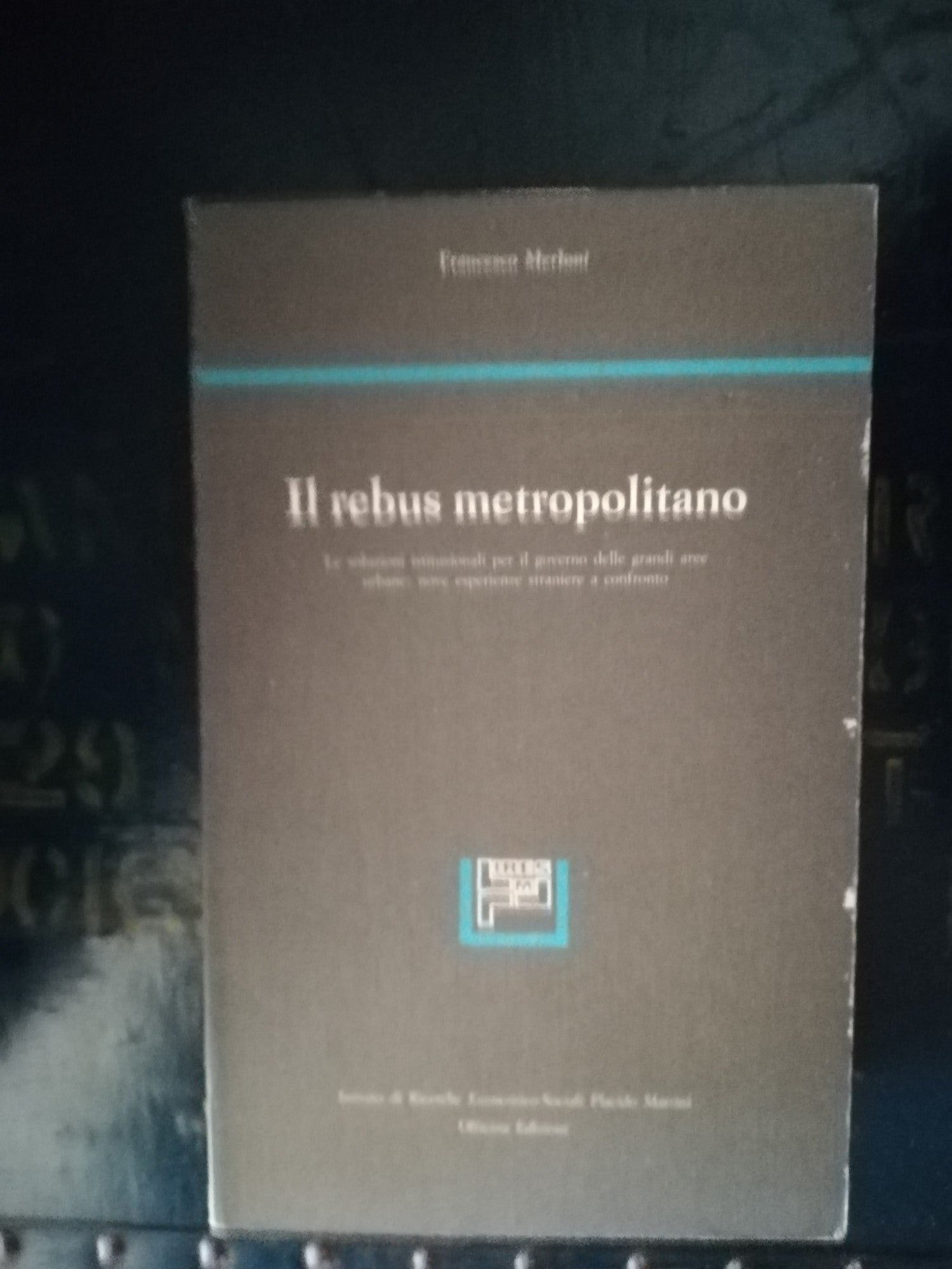 Il rebus metropolitano - copertina