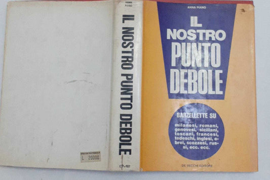 Il nostro punto debole - copertina