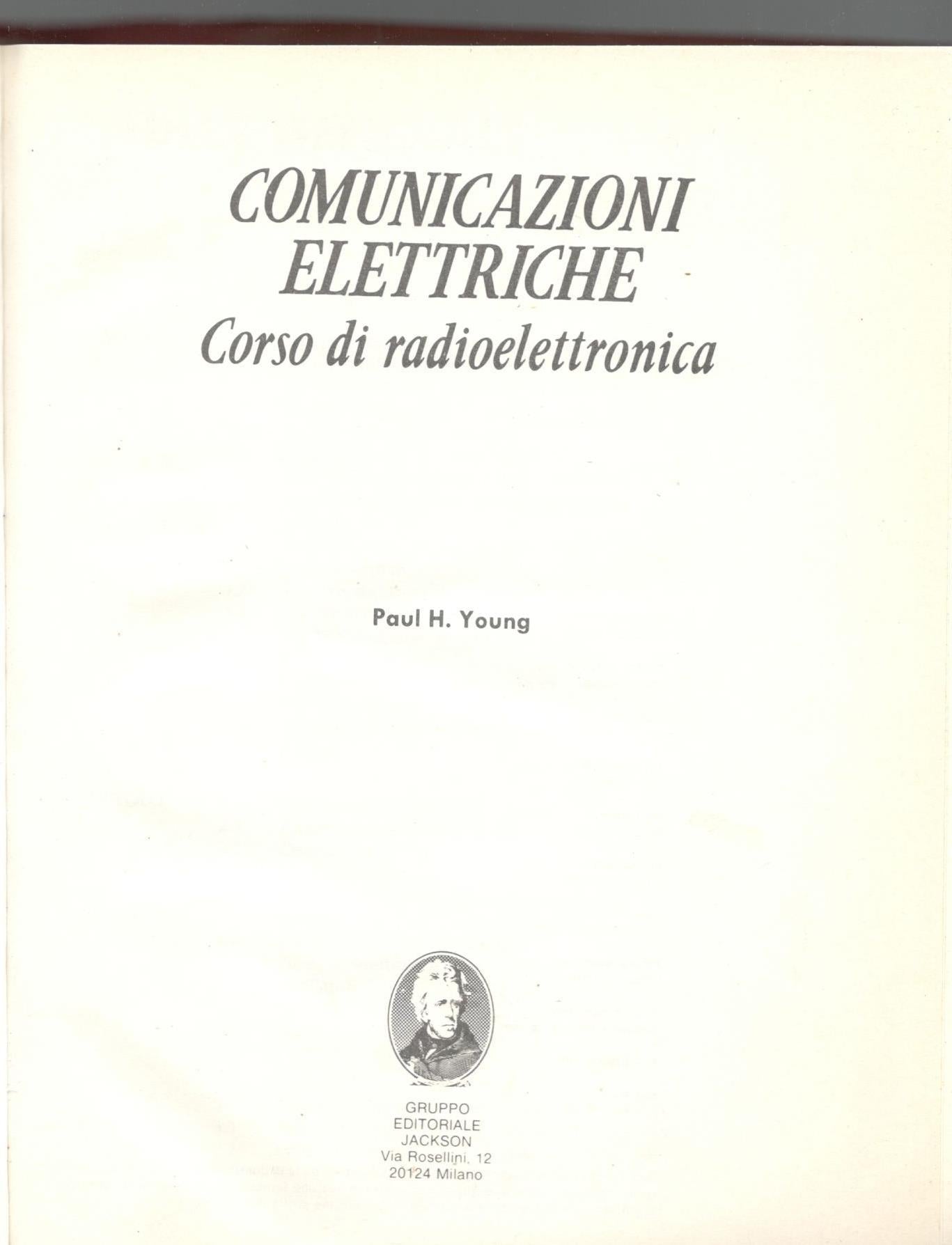 Comunicazioni elettriche. Corso di radioelettronica - copertina