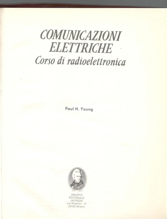 Comunicazioni elettriche. Corso di radioelettronica - copertina
