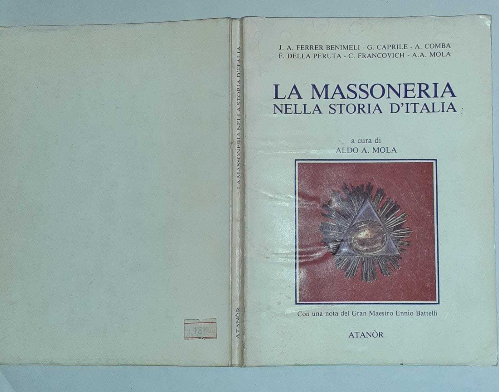 La massoneria nella storia d'Italia - copertina