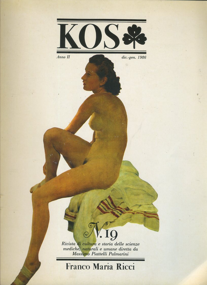 KOS. Anno II. Dicembre- Gennaio 1986 - copertina