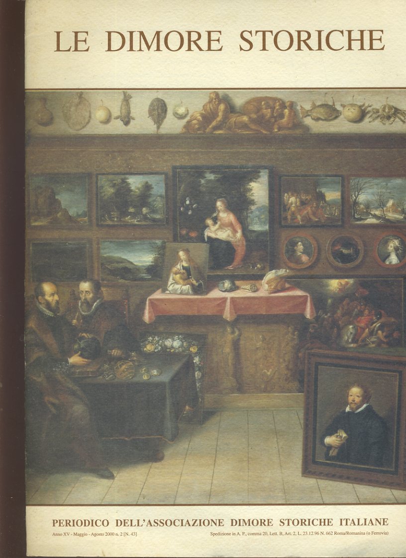Le dimore storiche. Periodico dell'Associazione Dimore Storiche Italiane. Maggio - Agosto 2000 - copertina