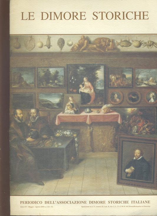 Le dimore storiche. Periodico dell'Associazione Dimore Storiche Italiane. Maggio - Agosto 2000 - copertina