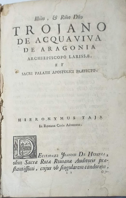 Index Decisionum per Dioeceses - copertina