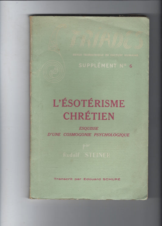 L'esoterisme chretien - copertina