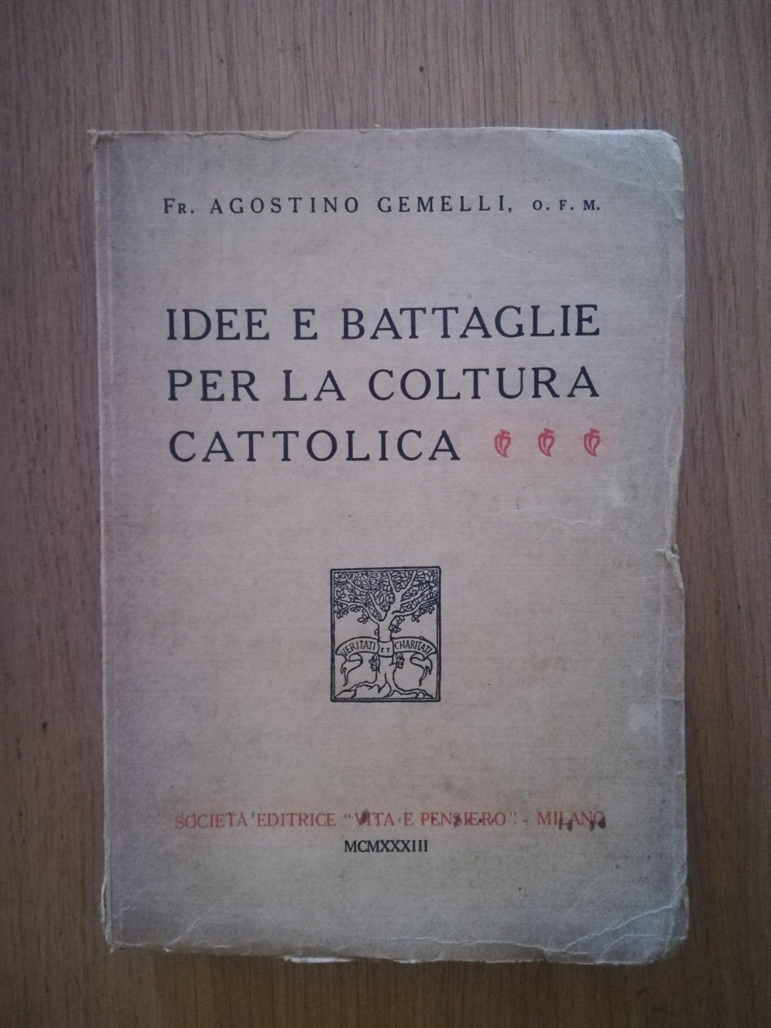 Idee e battaglie per la coltura cattolica - copertina
