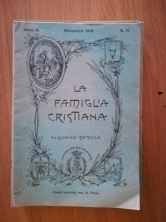 La famiglia cristiana n.11 - copertina