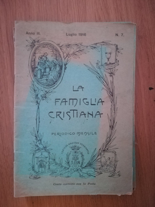 La famiglia cristiana n. 7 - copertina