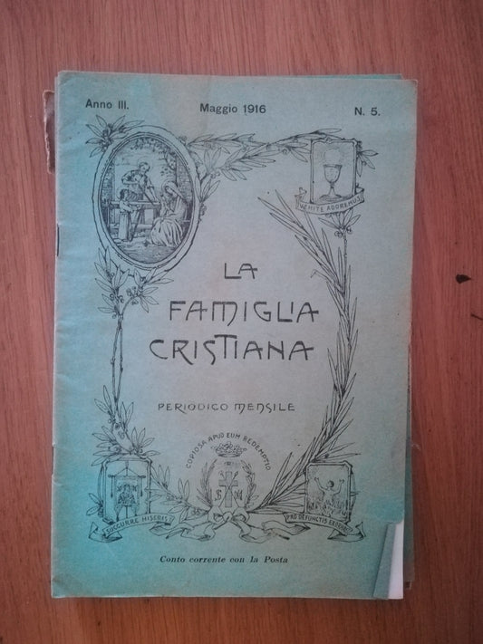 La famiglia cristiana n. 5 - copertina