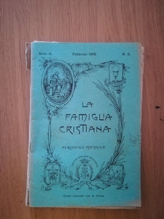 La famiglia cristiana n 2 - copertina