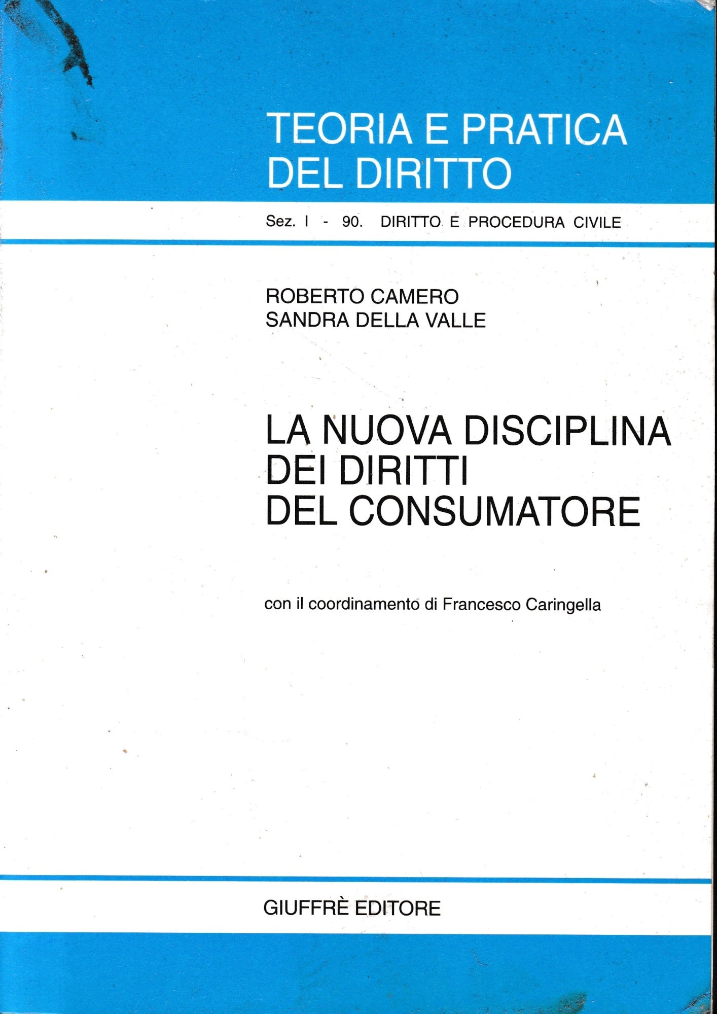 La nuova disciplina dei diritti del consumatore - copertina