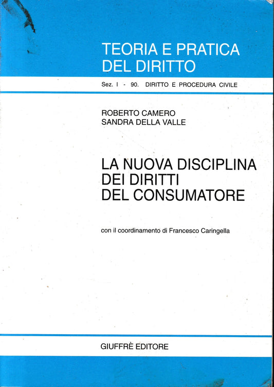 La nuova disciplina dei diritti del consumatore - copertina