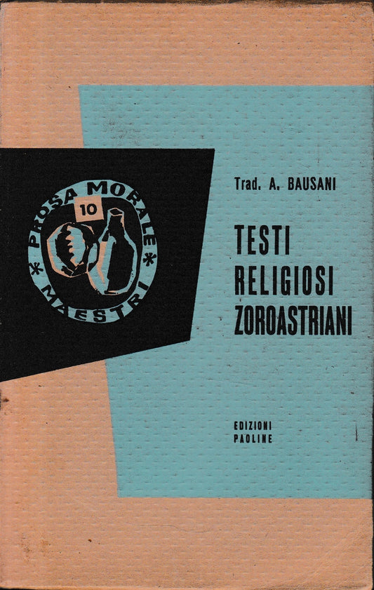 Testi religiosi Zoroastriani - copertina
