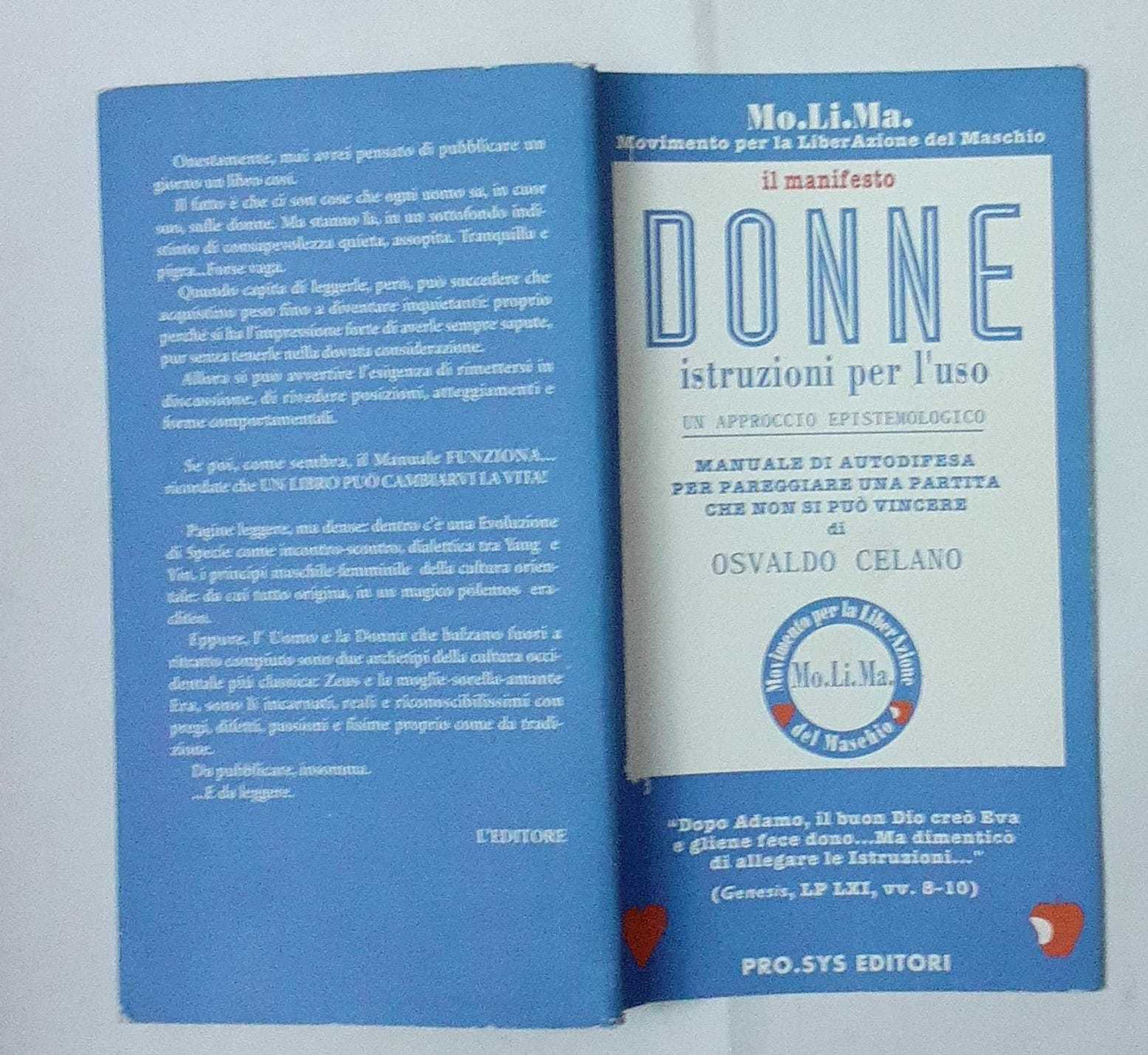 Donne istruzioni per l'uso - copertina