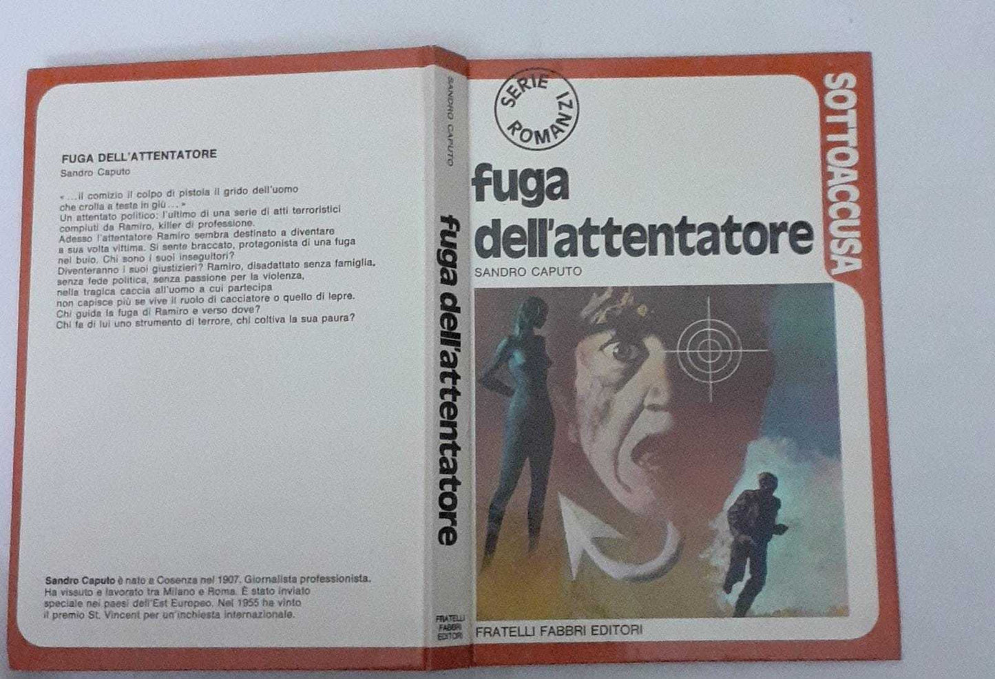 Fuga dell'attentatore - copertina