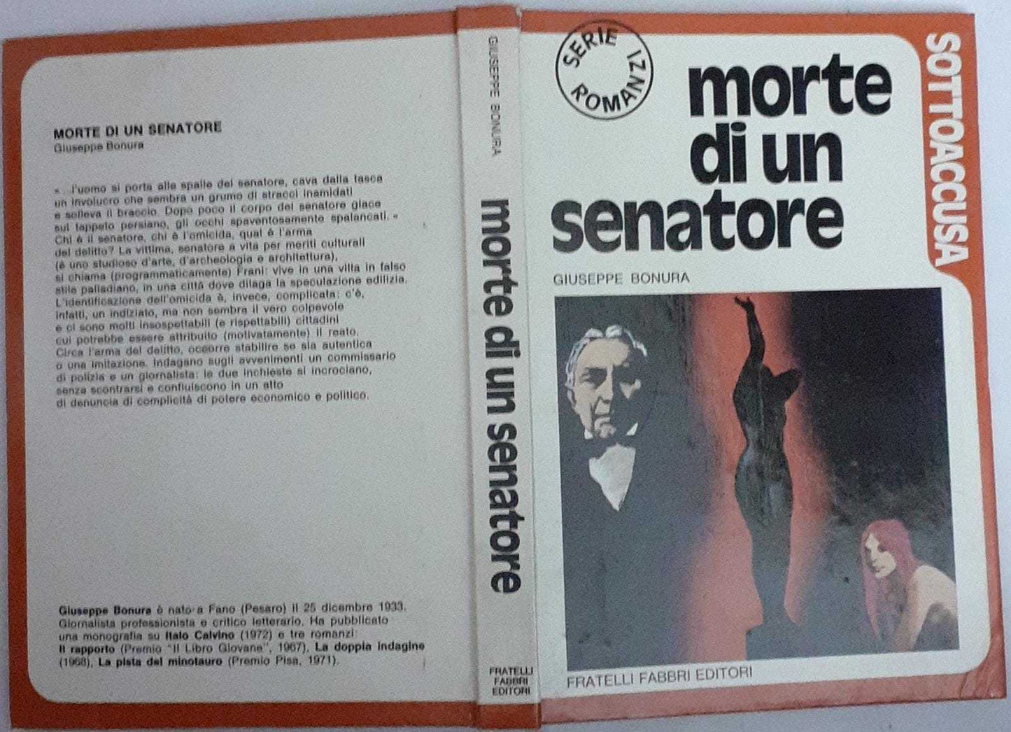Morte di un senatore - copertina