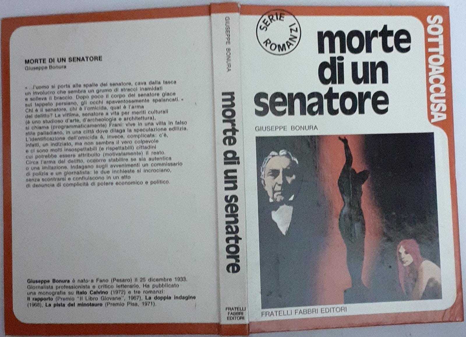 Morte di un senatore - copertina