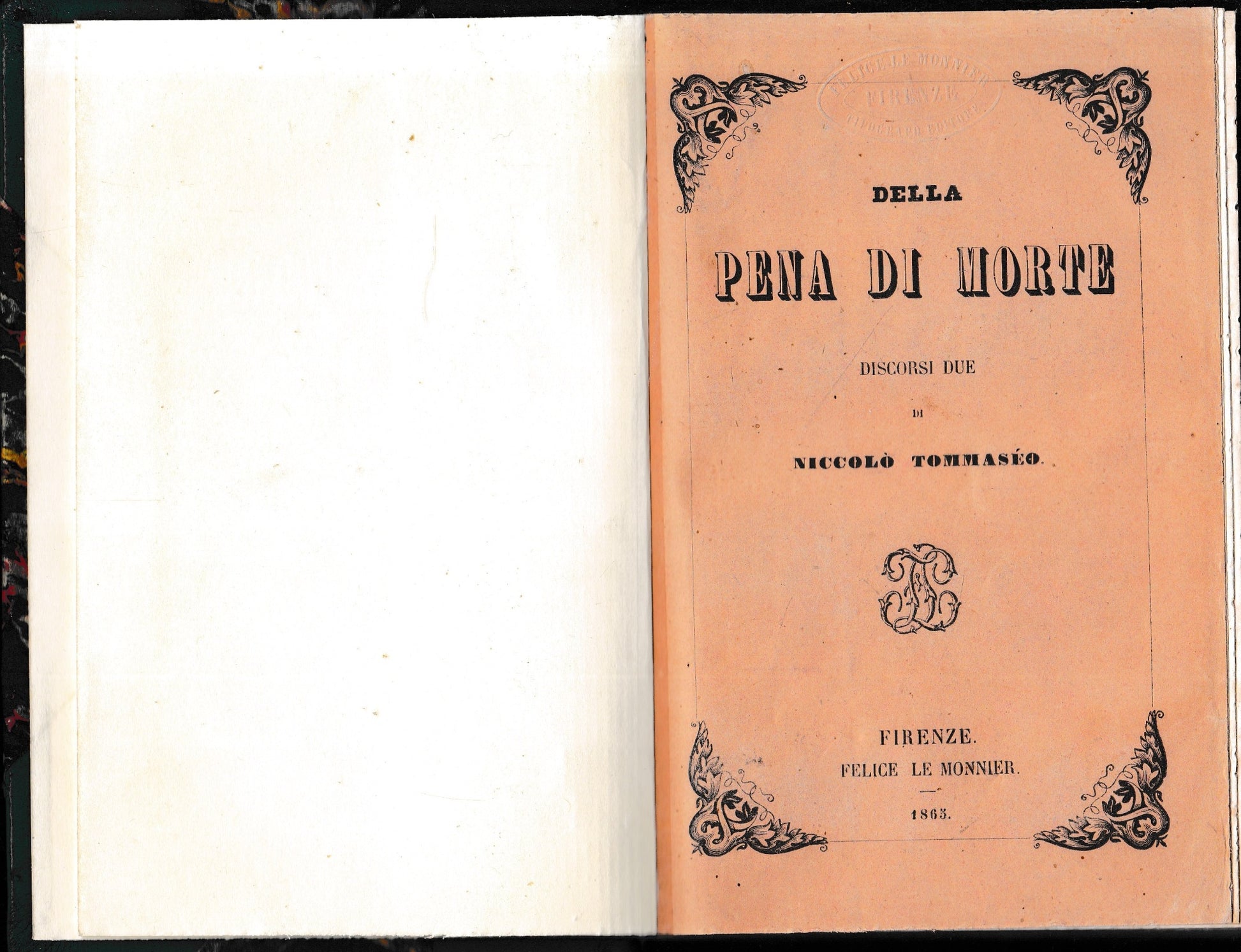 Della pena di morte - copertina