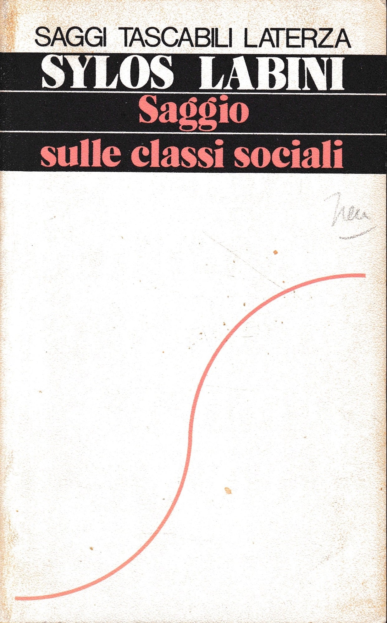 Saggio sulle classi sociali - copertina