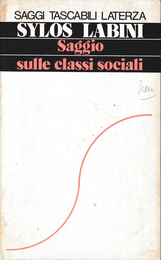 Saggio sulle classi sociali - copertina