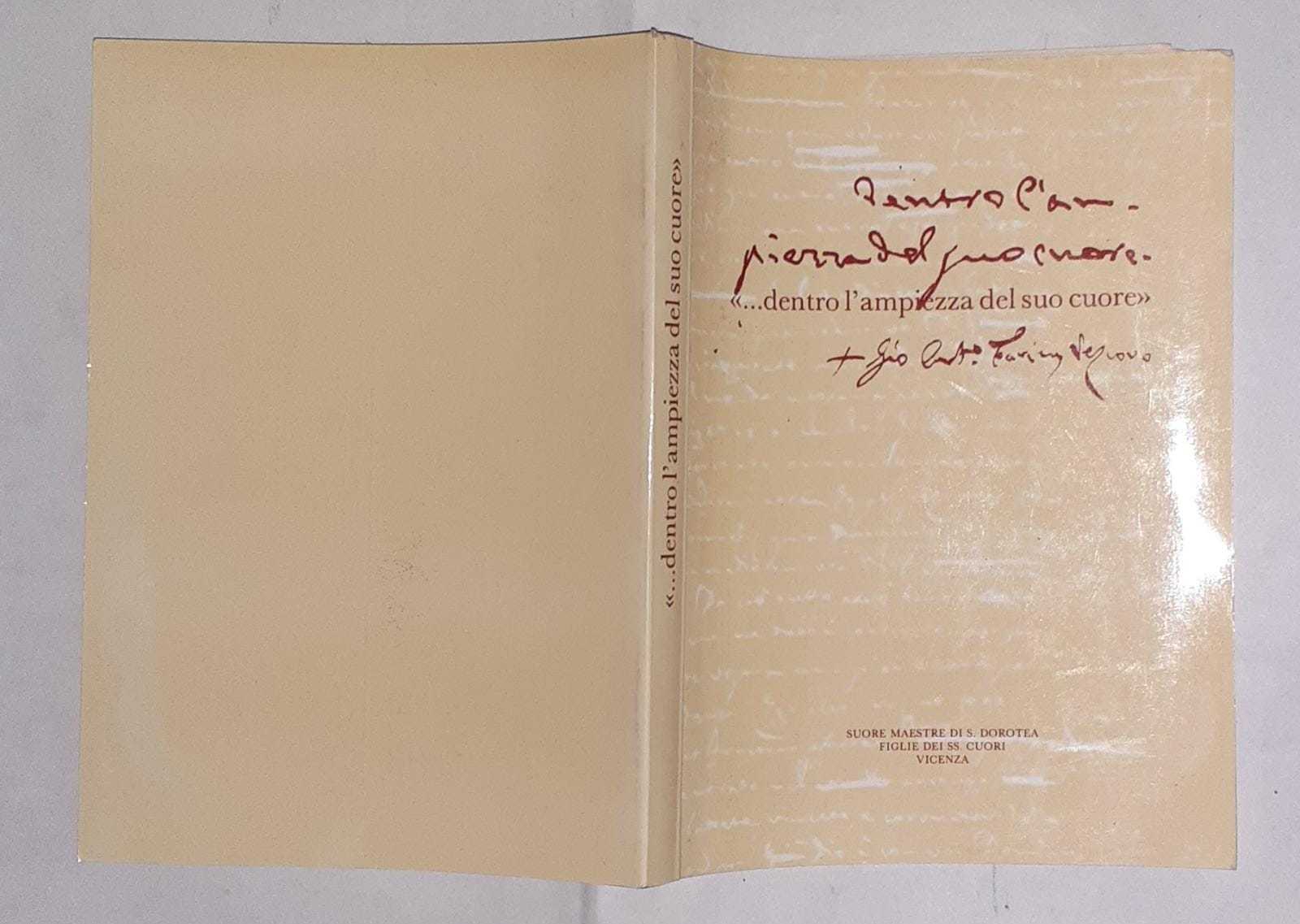 ..dentro l'ampiezza del suo cuore - copertina