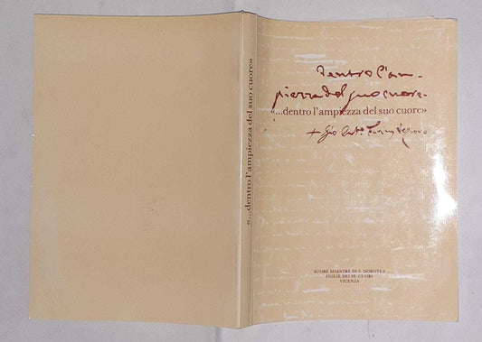 ..dentro l'ampiezza del suo cuore - copertina